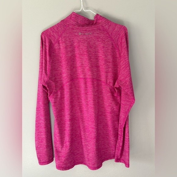 Champion Pink Quarter Zip. XL. Long sleeve. - Picture 4 of 7